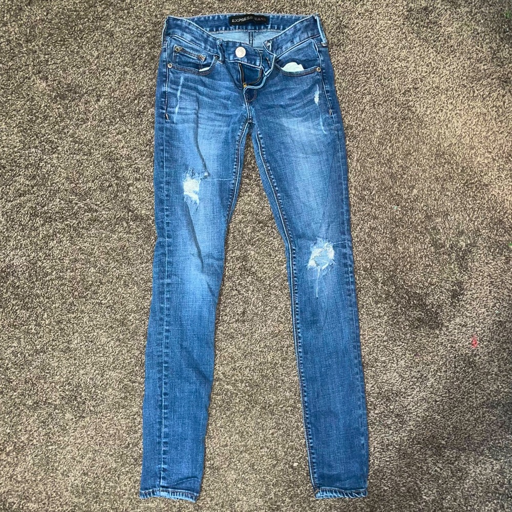 Express skinny jeans